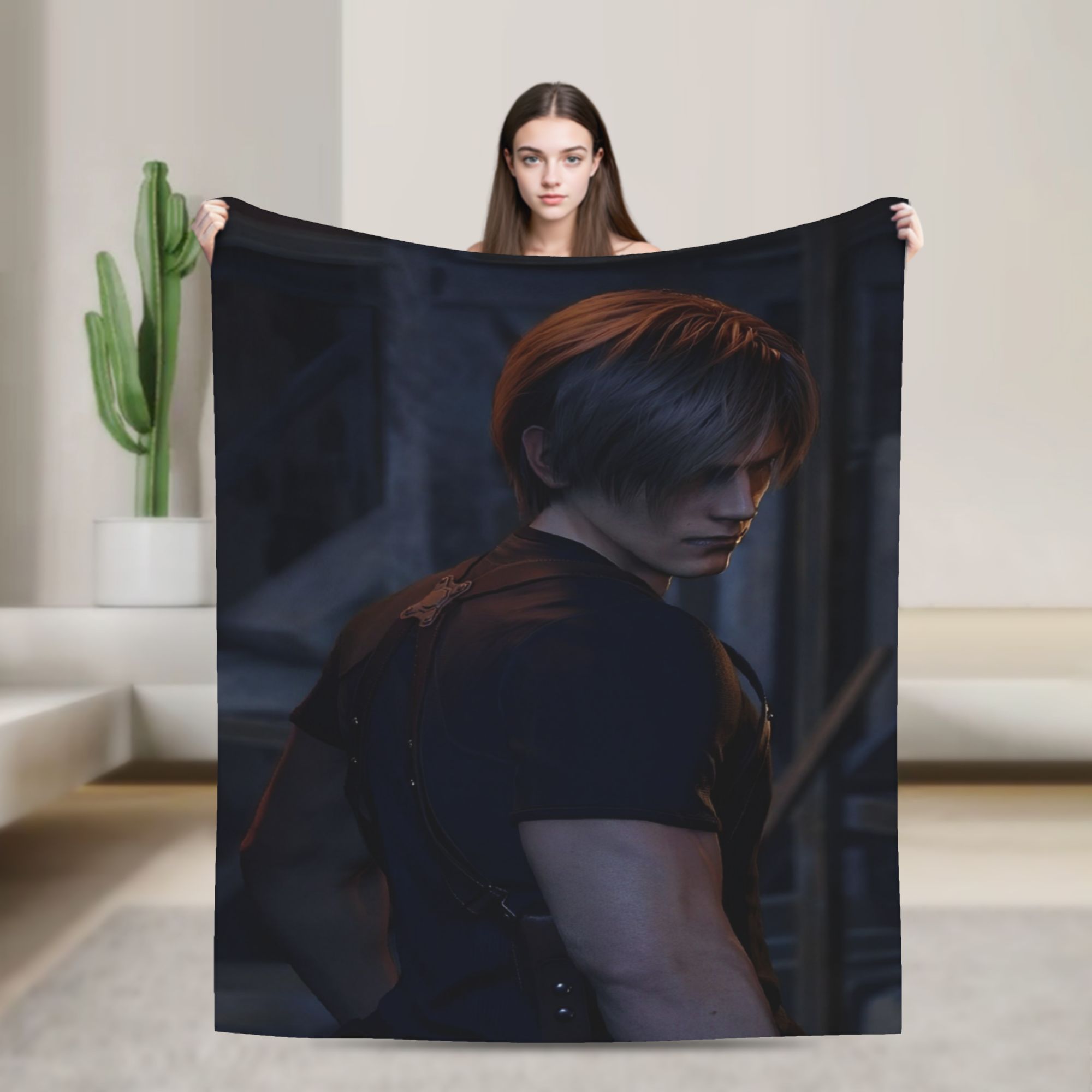 Board Game Resident Evil - Leon Kennedy Battaniyeleri Resident Video Oyunu