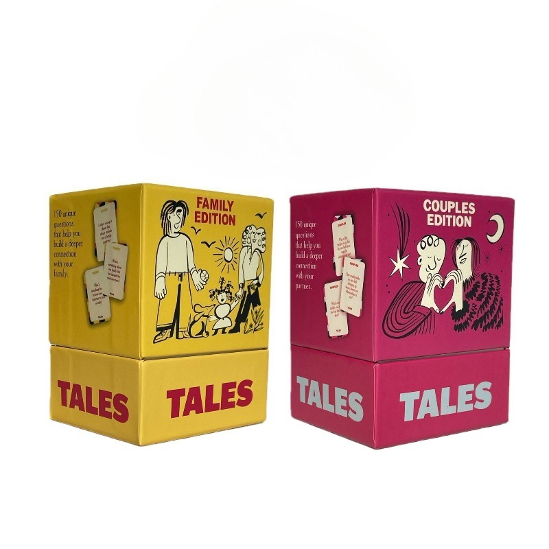 Board Game Unmatched - TALES İletişim Soru-Cevap Kartı Çiftler Buluşması