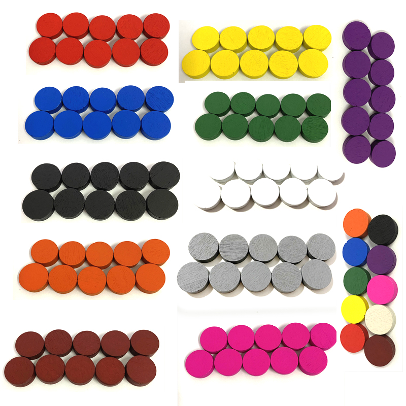 Board Game The Sims - 50 adet 15*5 MM 11 Renk