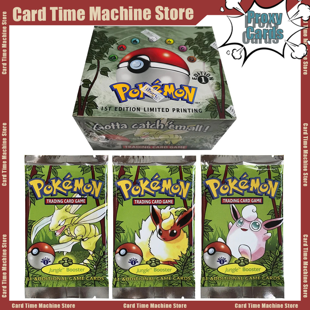 Board Game Pokemon - Pokémon Kartları 1. Baskı Jungle Booster