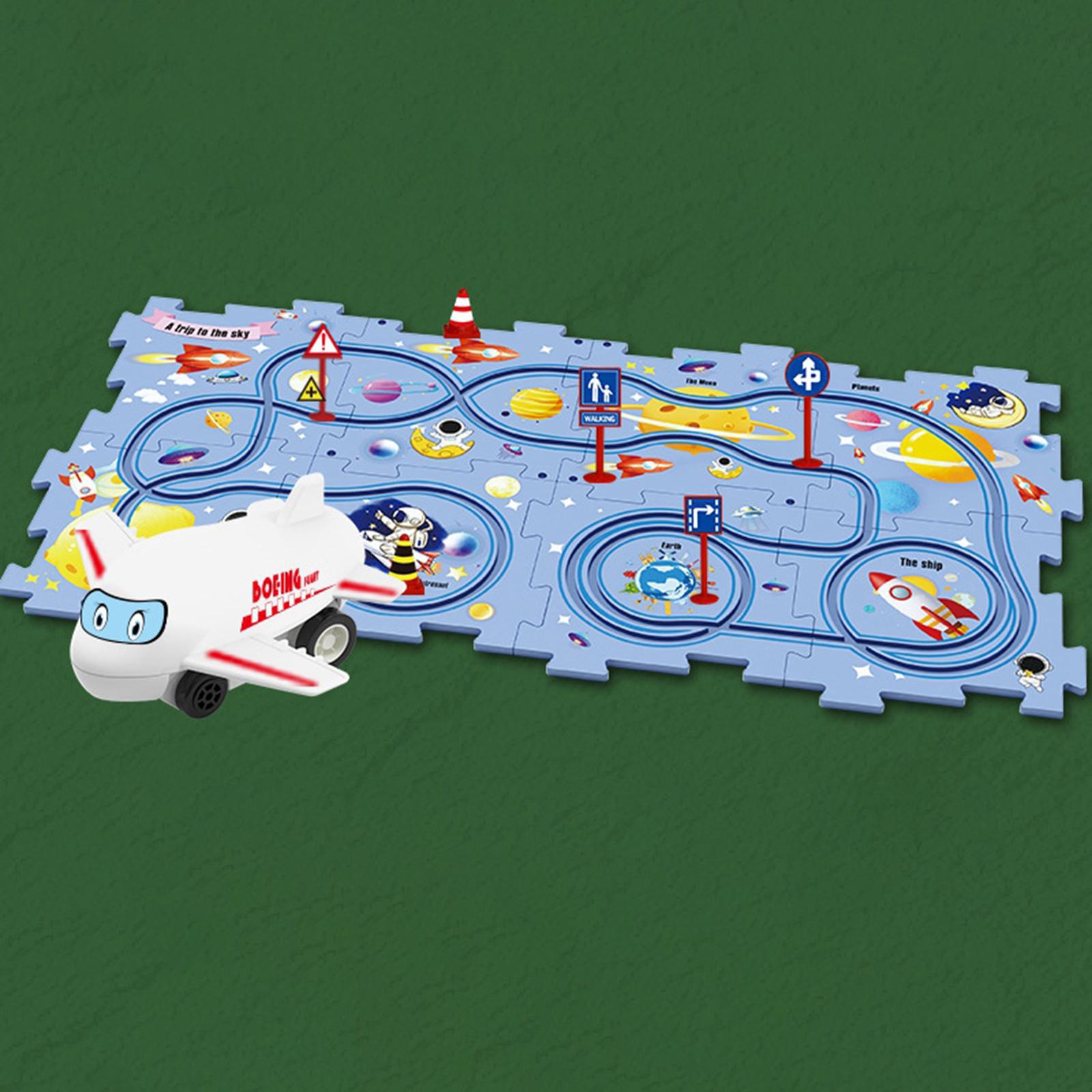 Board Game Race Track - Slot Raylı Yarış Arabası Pisti Oyuncakları