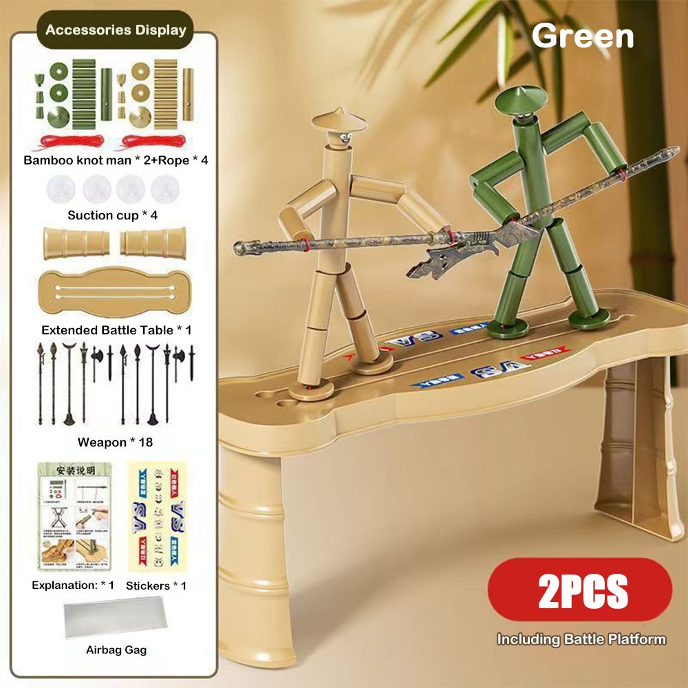 Board Game For 6 Years Old - İki oyunculu Savaş Bambu Adam Savaş