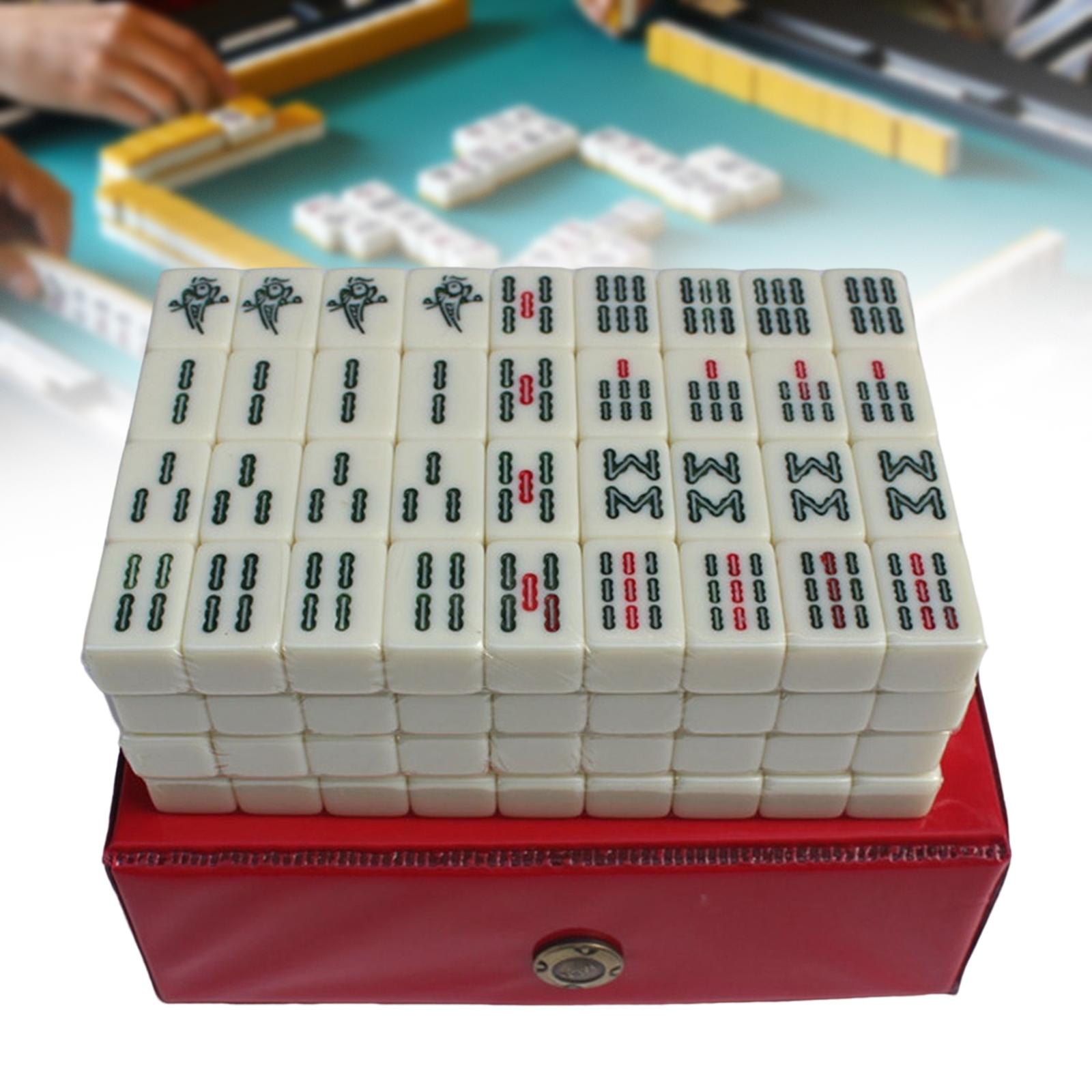Board Game Dixit - Taşınabilir komple Mahjong oyun seti kurulu