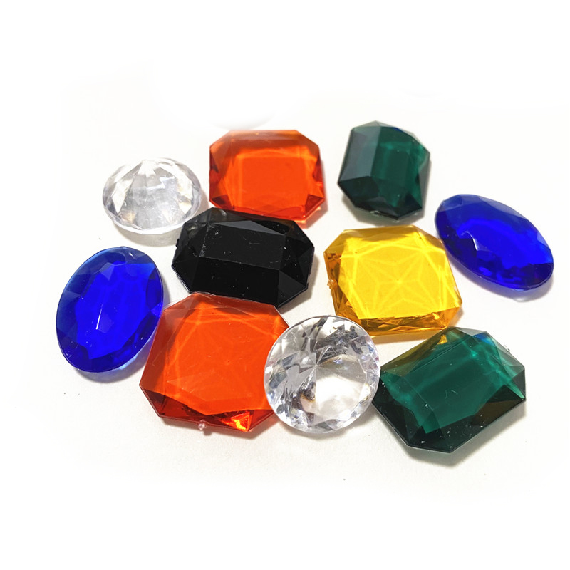 Board Game Dixit - 10 adet Akrilik Dikdörtgen Oval Kare
