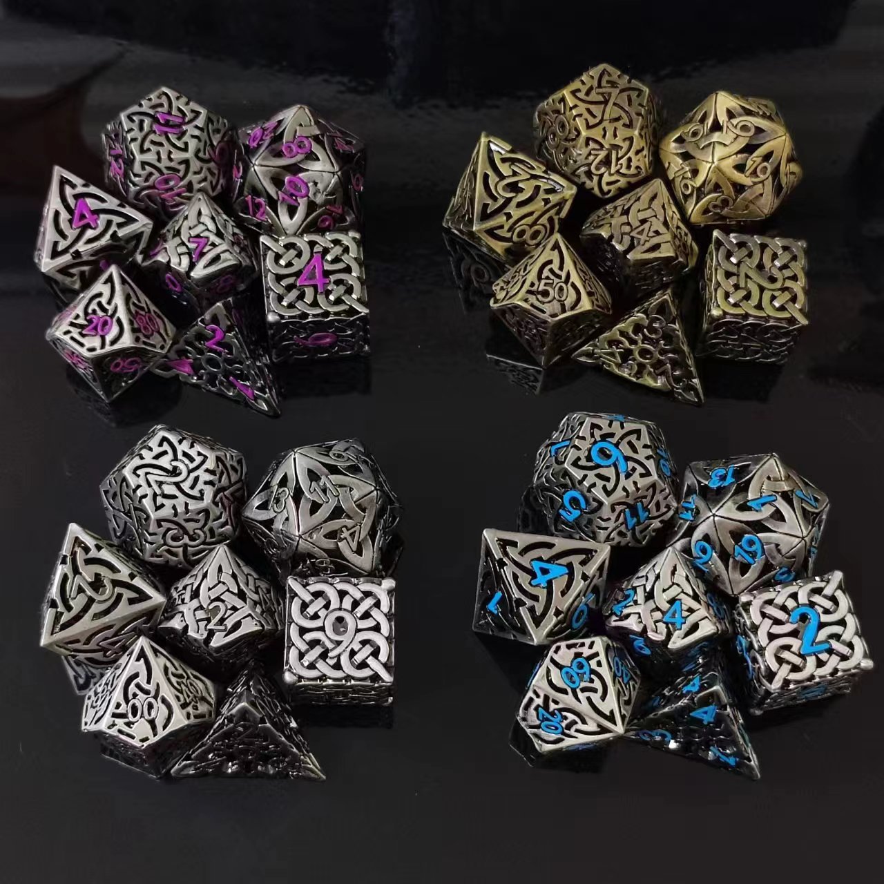 7 adet Cosplay D4-D20 DND piri - Board Game Rpg incelemesi ve fiyatı