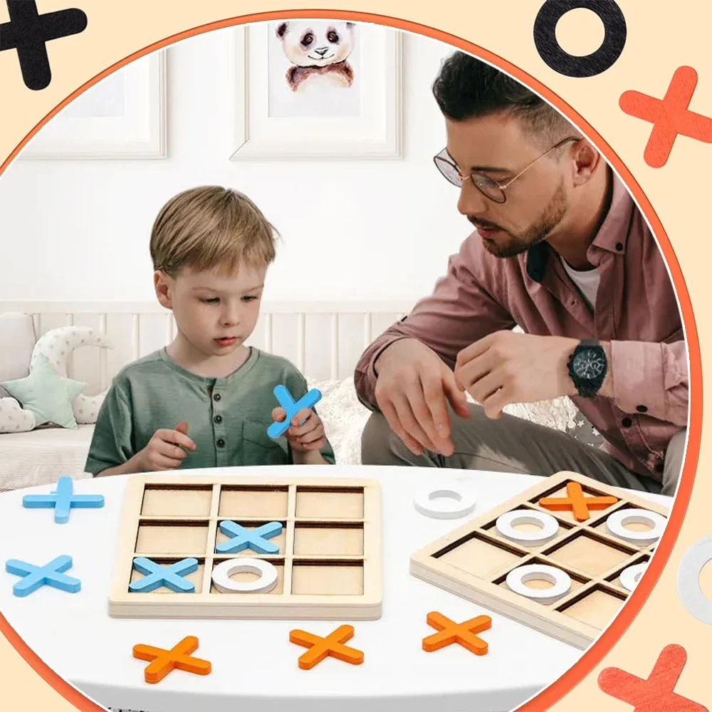 Ahşap XO Tic Tac Toe Oyunu Min - Board Game For 6 Years Old incelemesi ve fiyatı
