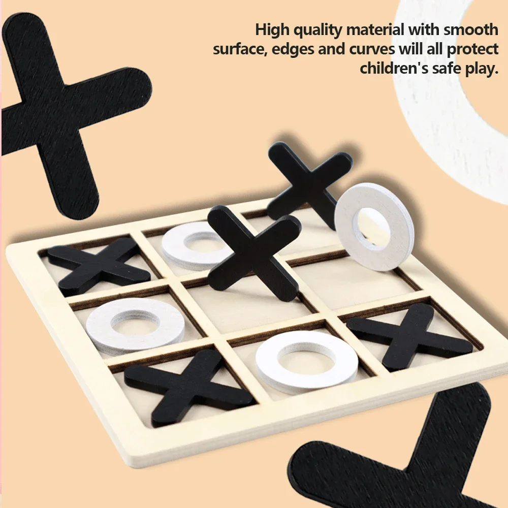 Ahşap XO Tic Tac Toe Oyunu Min - Board Game For 6 Years Old incelemesi ve fiyatı