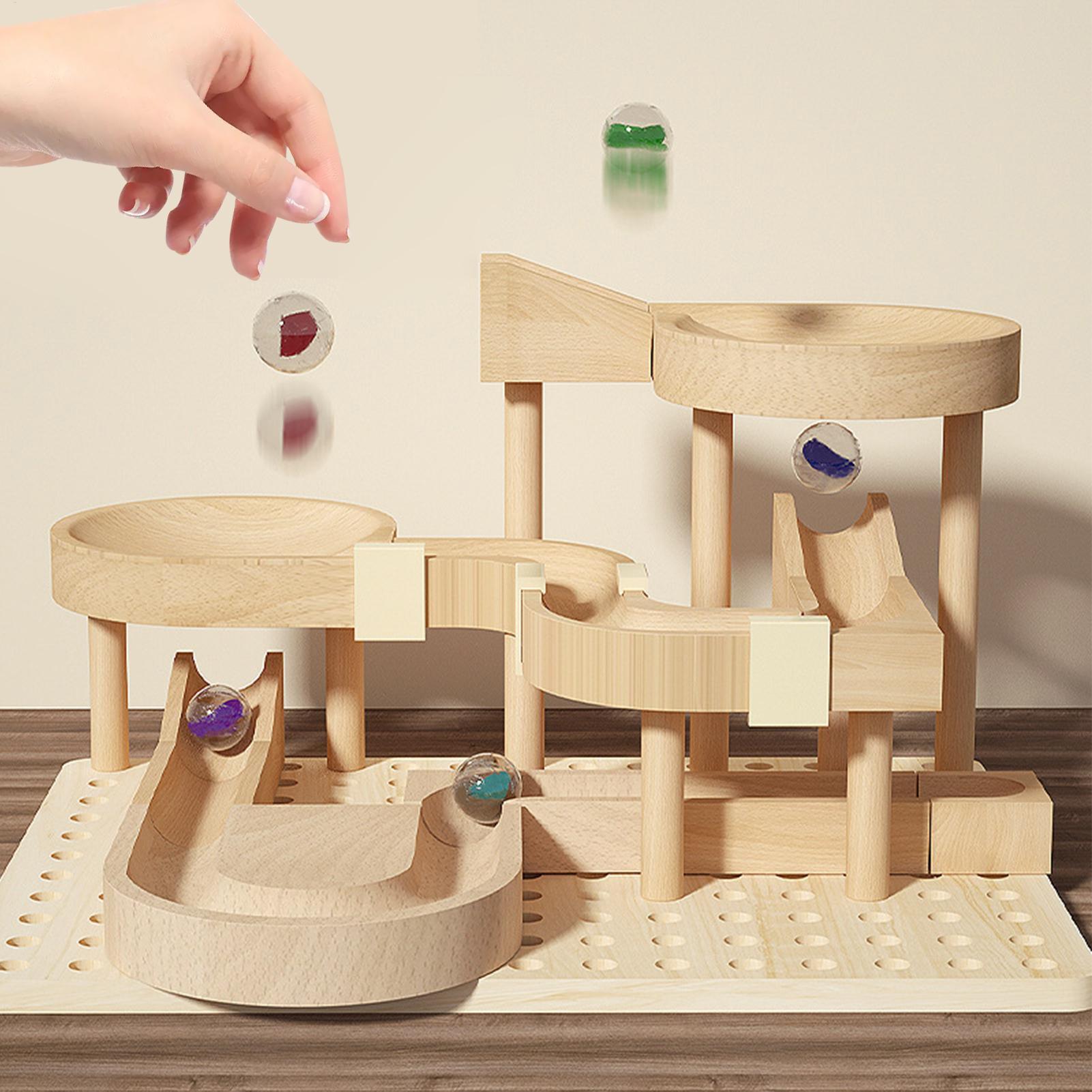 Ahşap Mermer Labirent Yarış Pi - Board Game Race Track incelemesi ve fiyatı