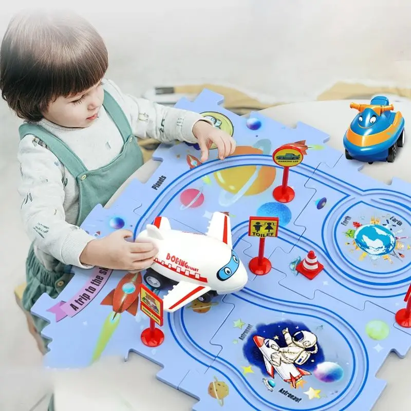 Çocuk eğitim bulmaca parça ara - Board Game Race Track incelemesi ve fiyatı