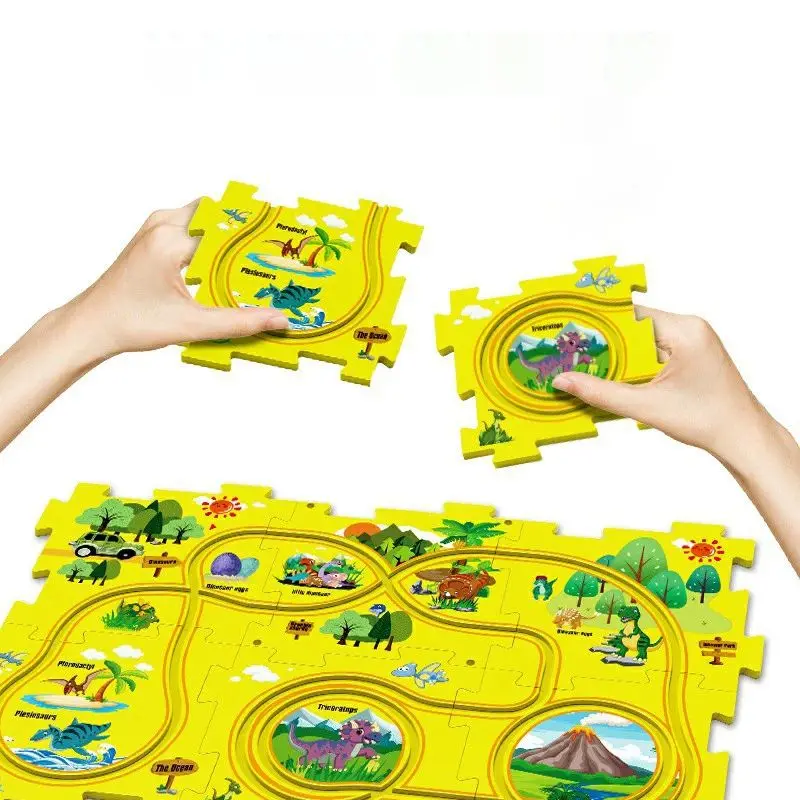 Çocuk eğitim bulmaca parça ara - Board Game Race Track incelemesi ve fiyatı