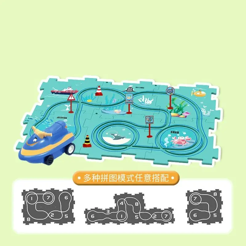 Çocuk eğitim bulmaca parça ara - Board Game Race Track incelemesi ve fiyatı