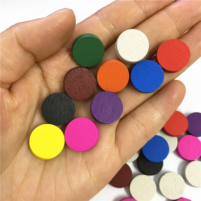 50 adet 15*5 MM 11 Renk Ahşap  - Board Game The Sims incelemesi ve fiyatı