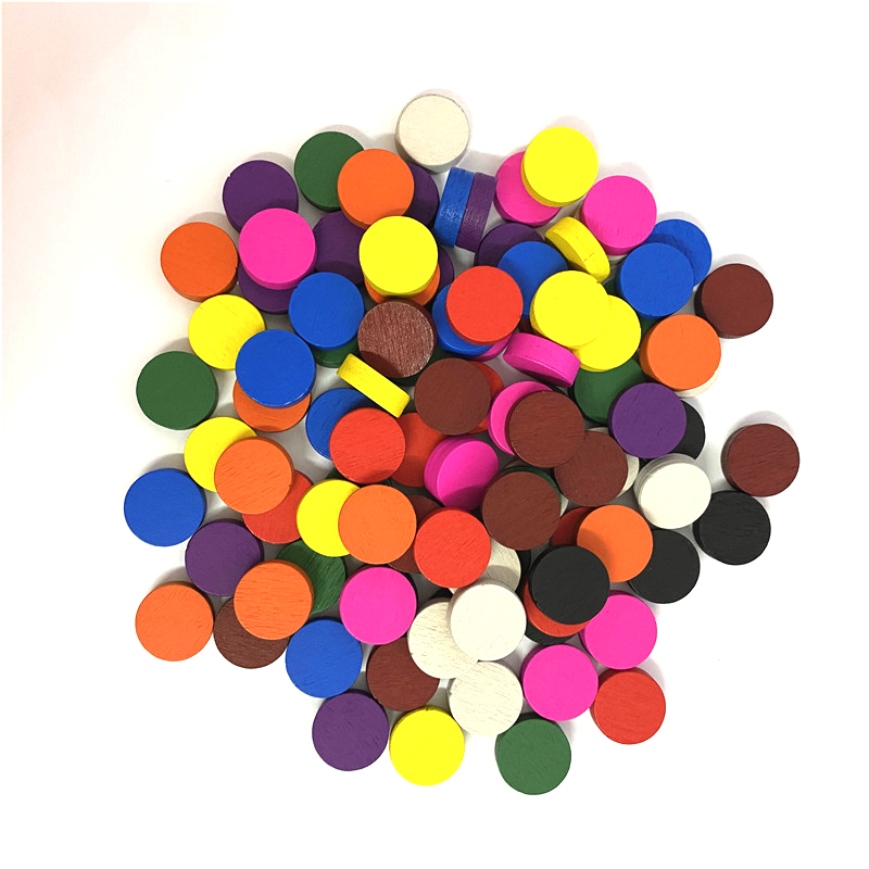 50 adet 15*5 MM 11 Renk Ahşap  - Board Game The Sims incelemesi ve fiyatı