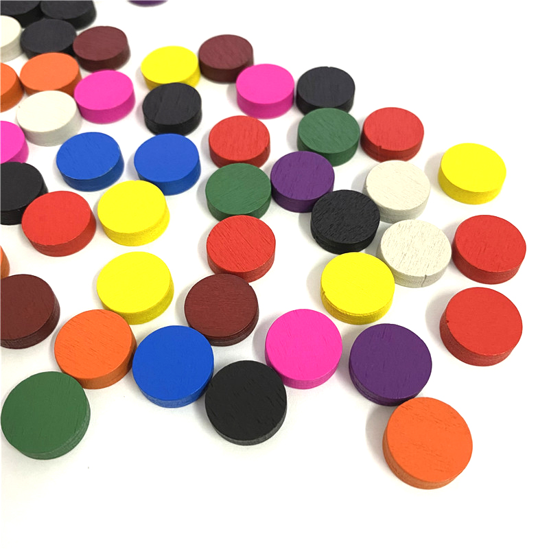 50 adet 15*5 MM 11 Renk Ahşap  - Board Game The Sims incelemesi ve fiyatı