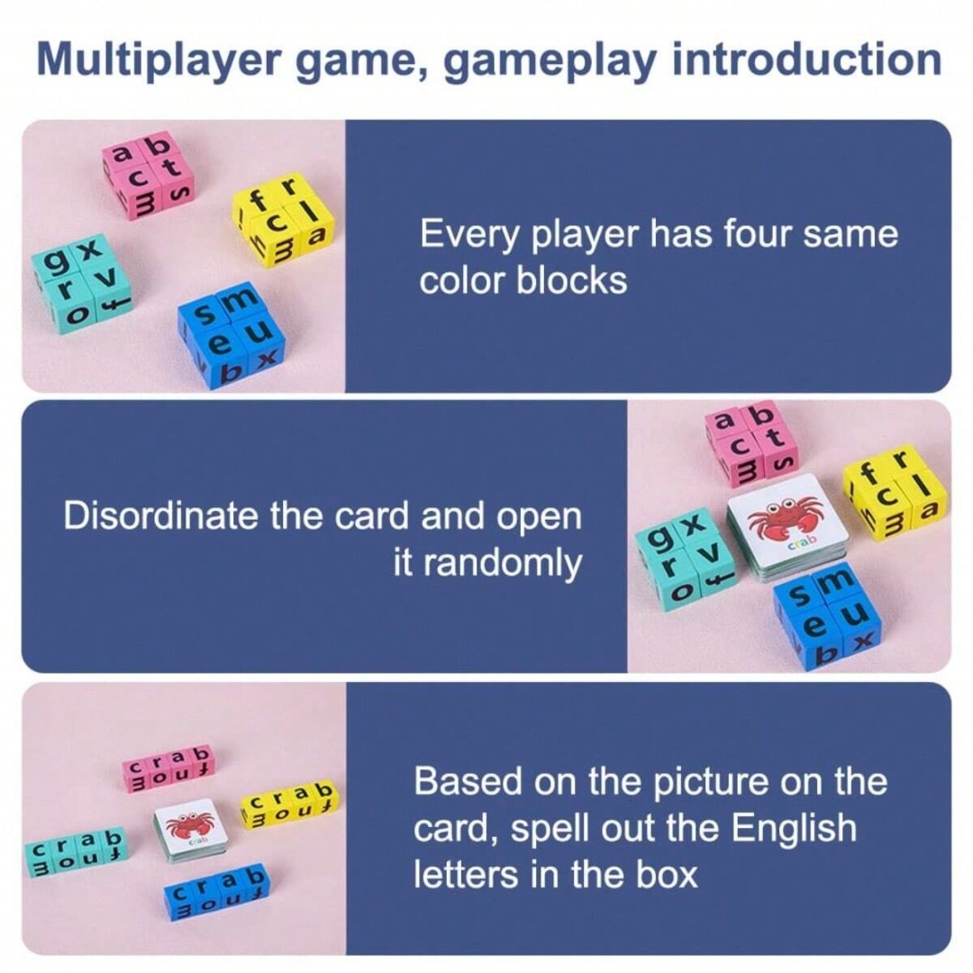 Çocuklar için Alfabe Yazım Tah - Board Game For 6 Years Old incelemesi ve fiyatı