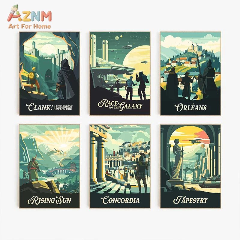 AZNM Retro Masa Oyunu Sanat Tu - Board Game Table incelemesi ve fiyatı