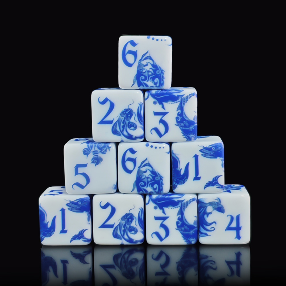 12 adet mavi ve beyaz porselen - Board Game Rpg incelemesi ve fiyatı