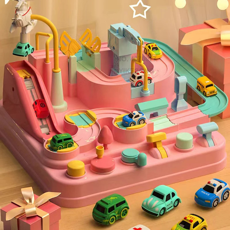 Sıcak yarış demiryolu araba pa - Board Game Race Track incelemesi ve fiyatı