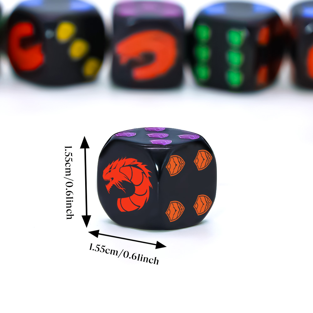 6 adet ejderha kalkanı Crest ç - Board Game Rpg incelemesi ve fiyatı